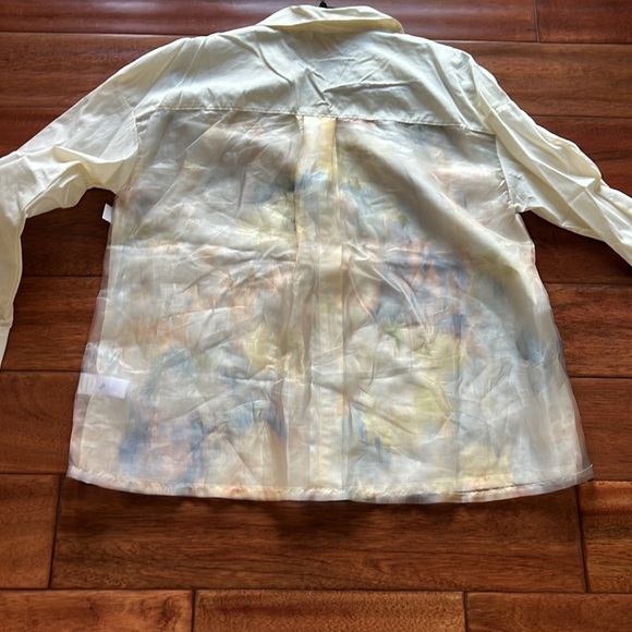 Parker The Reed Shirt Organza Back Size M/L - Picture 9 of 9